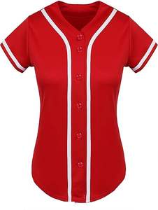 Camiseta de entrenamiento de béisbol personalizable rosa para mujer con nombre de equipo en Gear - Product Image 5