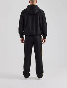 Vêtements de sport décontractés pour hommes, ensemble sweat-shirt zippé et pantalon de survêtement, survêtement en molleton avec logo personnalisé pour hommes, nouvel arrivage - Product Image 4