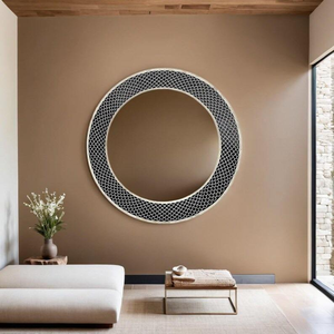 Espejo de Pared con Incrustaciones de Hueso Hecho a Mano en India, de Alta Calidad, con Incrustaciones de Madreperla, Marco Decorativo de Estilo Moderno para Decoración del Hogar - Product Image 6