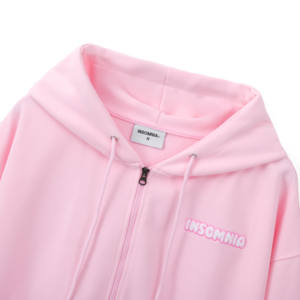 Algodón Unisex BOXY Sudadera con capucha Zip OEM ODM Bordado e impresión Personalización Sudadera de hombre Hecho en VIETNAM - Product Image 6