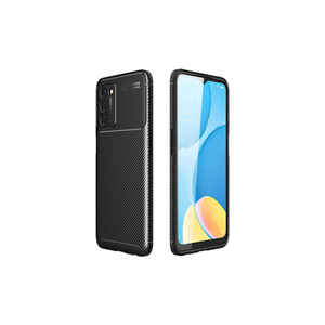 Funda Protectora Negra Mate de la Serie OYO Negro, Funda de Silicona Premium para Oppo A55 5G, TPU Suave y Elegante para A03S A24 A34 A53 - Product Image 1