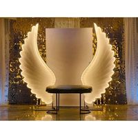 Présentoir de mariage en alliage brillant cadre de toile de fond en acier inoxydable de haute qualité Durable élégant pour la décoration de mariage