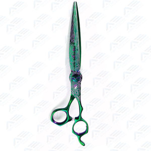 Tijeras Profesionales para Salón de Belleza, Diseño Personalizado, Ecológicas, Reutilizables, de Acero Inoxidable, para Corte de Cabello Manual - Product Image 5