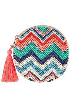 กระเป๋าปักลายลูกปัดทำด้วยมือสไตล์ใหม่กระเป๋าใส่เหรียญขนาดเล็กพร้อมสีที่กำหนดเองสำหรับผู้หญิงและเด็กผู้หญิง - Product Image 2