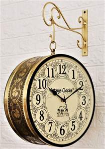 Calvin Metal <b>Wall</b> <b>Clock</b> <b>Wall</b> Hanging Home Decor Office Decor - Product Image 3