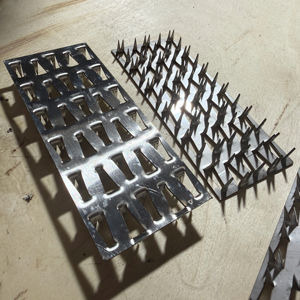 Pelat kuku besi Truss berlapis seng pelat penambal pelat rangka Pronged dasi perbaikan untuk Trusses atap - Product Image 1