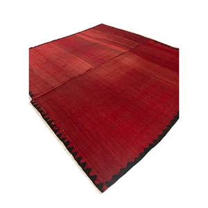 Tapis en laine noué à la main Nuray, couleur unie rose et violet, pour la maison, Paem-1083, tapis de salon, taille 9x12, pour la décoration des couloirs - Product Image 1