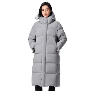 <b>Women</b> Plus Size <b>Winter</b> Hooded <b>Waterproof</b> High Quality Casual Oversized Heavyweight Cotton Long Puffer Jacket - Product Image 2