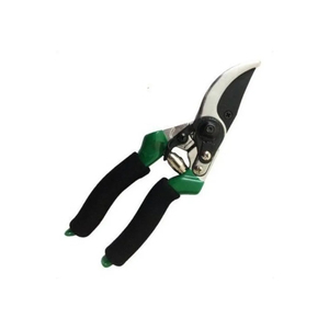 Plastic Grips Flower Cutter Gardening Pruning Shear Garden Flower Scissors Curved Blade Garden Pruning Shears - Product Image 1