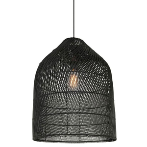 ที่ครอบไฟแบบเรียบง่ายสำหรับงานปาร์ตี้ที่ทำจากไม้ไผ่หวายธรรมชาติแบบดั้งเดิม - Product Image 1