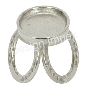 Cenicero decorativo estilo herradura, contenedor de cenizas para cigarros y cigarrillos, ceniceros metálicos para decoración de mesa de oficina - Product Image 6