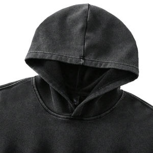 2025 Otoño/Invierno de gran tamaño para hombre, sudaderas con capucha Vintage, Sudadera con capucha desgastada para hombre, ropa de calle, Sudadera con capucha de lavado ácido - Product Image 4