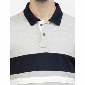 เสื้อโปโลพิมพ์ลายโลโก้สำหรับผู้ชายเสื้อผ้ากีฬาลำลองไซส์ใหญ่พิเศษปักลาย - Product Image 2