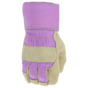 Gants de sécurité robustes en cuir de vache fendu avec caractéristiques ignifuges et anti-impact pour les travaux de construction à Sialkot Pakistan - Product Image 2