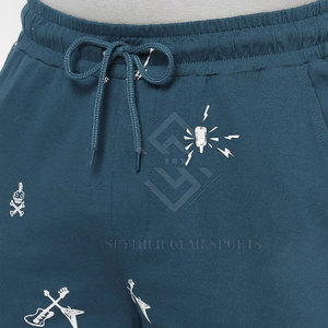 Custom Print Logo Solid Casual Mid Breathable Quick Dry Men <b>Shorts</b> Polyester/Cotton Fabric Adult Sizes Pakistan Manufactured - Product Image 6