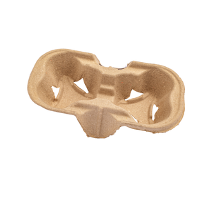 Vietnam usine porte-gobelet plateau à café plateau à pâte à papier pour tasse compostable Bio dégradable pour boisson plateau à café - Product Image 6