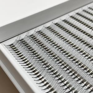 Bán buôn siêu nhẹ PREMADE hẹp người hâm mộ 20D lông mi mở rộng ổn định Curl mới đến giá rẻ Giá hộp 20 dòng ODM - Product Image 2