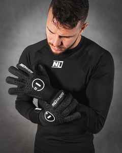 Gants de gardien de but personnalisables de haute qualité en cuir nouveau Design Offre Spéciale revers coupe négative pour les Sports de plein air - Product Image 3
