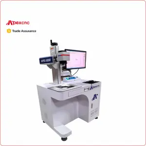 Color Laser Marking Machine Stainless Steel Etching Machine 80W 100W JPT Mopa Laser Marking With Lightburn