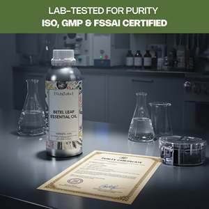 Aceite Esencial de Hoja de Betel 100% Puro de Grado Cosmético, Aceite Corporal Hidratante, Reafirmante y Nutritivo con Ingrediente de Pepino para la Piel - Product Image 5