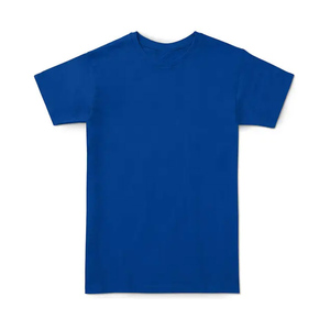 เสื้อยืดแขนสั้นผู้ชาย สีพื้น แดง ขาว น้ำเงิน แต่งขอบคอ ทรงพอดีตัว สวมใส่สบาย ผ้าเจอร์ซีย์ถัก คอตตอน ระบายอากาศ แห้งเร็ว - Product Image 5