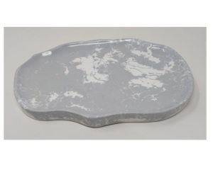 Nouveau modèle de plat décoratif en résine, fait main, poli, d'origine indienne, d'art moderne et d'inspiration antique, durable, compatible lave-vaisselle, pour les fêtes - Product Image 4