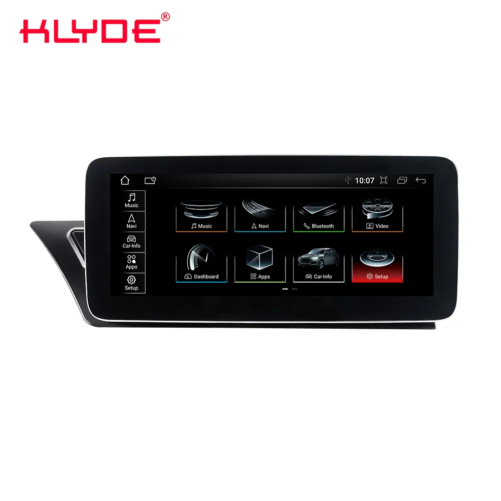 KLYDE new arrival android 11 10.25inch IPS screen support carplay android auto 4Glte car stereo for A4L/A5/S4/S5 2009 2010 2016