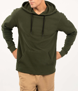 Sudadera con Capucha Extra Grande de Moda Otoño 2026, 100% Algodón, Peso Pesado 400 GSM, Mangas Largas Bordadas para Hombre - Product Image 1