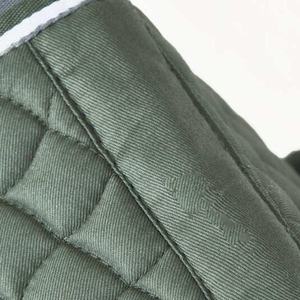 100% cotton cưỡi ngựa tất cả các mục đích dressage yên Pad | mềm độn vuông cưỡi ngựa yên pad với hai giai điệu TRIM - Product Image 2
