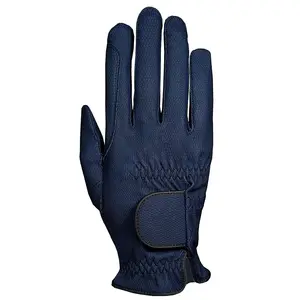 海军蓝颜色有竞争力的价格畅销最新产品定制骑兵SKT公司骑马手套