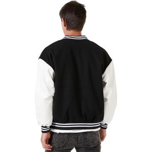 Vestes d'université pour hommes de grande taille Vente en gros Blousons avec logo personnalisé uni Veste universitaire Letterman Vêtements Veste pour homme - Product Image 5