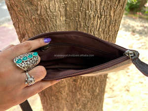 Nuevo bolso de cuero de piel de vaca con estampado en relieve a mano occidental Real, bolso elegante para mujer y bolso de mano de piel pintado a mano, Conjunto Combinado único - Product Image 3