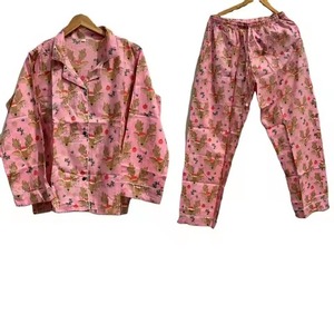 Baby <b>Pink</b> printed Nightwear for Women Lace and Mesh <b>Fabric</b> Sleepwear Set Flattering Sensual and Perfect for Honeymoon - Product Image 1