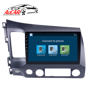 Aucar 10.1 "Android 10 đài phát thanh xe Màn hình cảm ứng xe Stereo Video GPS <span class=keywords><strong>navigation</strong></span> xe DVD Player đơn vị đứng đầu cho <span class=keywords><strong>Honda</strong></span> Civic 2006-2011 - Product Image 5