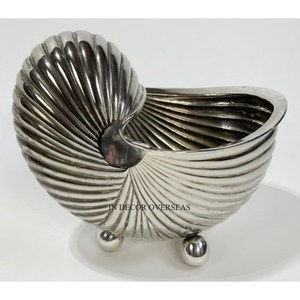 Best Quality Aluminum Casted Sea Shell Designer Attractive Look <b>Wine</b> And Ice Bucket Beverage Tubs <b>For</b> <b>Wine</b> <b>Bottle</b> Chillers - Product Image 2