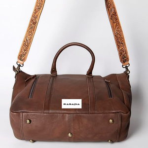 Bolsos de mano con flecos de cuero azteca hechos a mano occidentales, éxito de ventas, bolso de compras para mujer, bolso de mano de estilo Vintage - Product Image 6