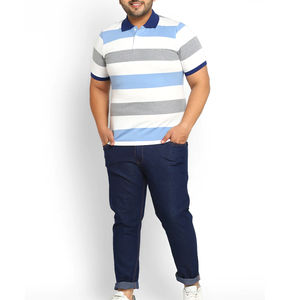 เสื้อโปโลขนาดพลัสไซส์สำหรับผู้ชาย - Product Image 1