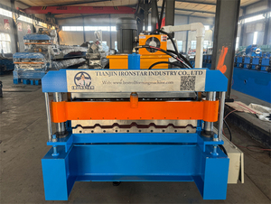 Mesin Pembentuk Panel Atap Lembaran Logam Otomatis untuk Produksi Atap Baja Galvanis PPGI - Product Image 4