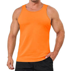 Nouveau design Tissu respirant à séchage rapide pour l'entraînement, débardeur uni pour homme à prix de gros - Product Image 1