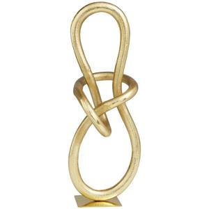 รูปปั้นอะลูมิเนียมสีทองแบบแอบสแตรกต์รูปปั้นอะลูมิเนียมสีทองสำหรับตกแต่งรูปปั้นแบบนามธรรม - Product Image 2