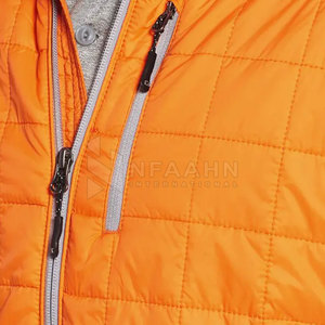 Chaqueta de Invierno para Hombre, Nuevo Diseño, Acolchada, con Cuello Alto, Logotipo Frontal, Manga Larga, con Capucha, Nailon/Poliéster - Product Image 6