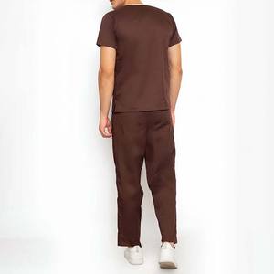 Uniformes de hospital, Top y pantalones, conjuntos de uniformes, venta al por mayor, traje de alta calidad, uniformes para correr de enfermera, Spandex médico, poliéster - Product Image 3