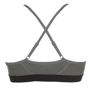 Haute qualité femmes séchage rapide Yoga soutien-gorge dos croisé sous-vêtements de sport respirant réversible Fitness culture effet lavé grande taille - Product Image 6