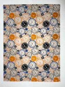 Papiers faits à la main imprimés sur mesure taille A5 modèle de marque de conifère 89569 technique traditionnelle de fabrication du papier d'artisans qualifiés pour le bureau - Product Image 2