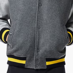 Blouson Teddy Homme Hiver Décontracté Confortable Col Montant Coupe-Vent Écologique Coupe Ample Style Urbain - Product Image 4