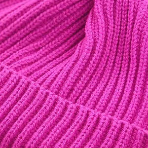 Bonnet OEM adulte coton tricoté casquette chapeau bonnet chaud hiver tricoté chapeau nouveau haute qualité 2025 Logo personnalisé - Product Image 3