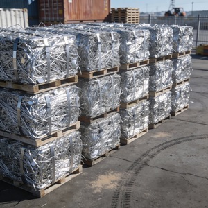 Chatarra de Alambre de Aluminio 6063 de Alta Pureza, Alambre Plateado Brillante en Pacas, Grado de Exportación para Aplicaciones de Fundición de Aleaciones - Product Image 4