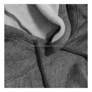 Otoño Invierno ocio mujer gruesa Sudadera con capucha fábrica personalizable todos los tamaños colores con logotipo frontal Sudadera con capucha suelta - Product Image 2