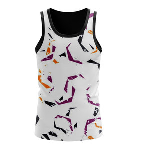 High Quality Women Sublimation Polyester Tank <b>Top</b> US Sizes Solid Color Racer Back Blank Tank <b>Top</b> to Custom Printing - Product Image 4