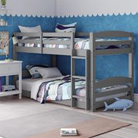 Vente de gros Lits superposés en bois au design contemporain avec escalier pour enfants et enfants